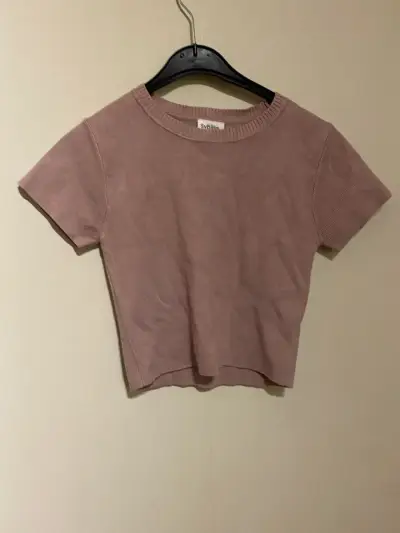 Polera corta violeta Sybilla - miniatura 2