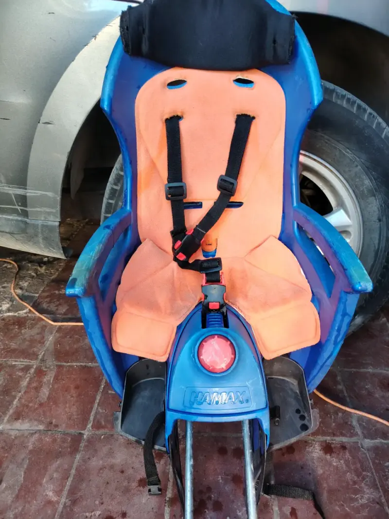 Silla para bicicleta Hamax azul - 2