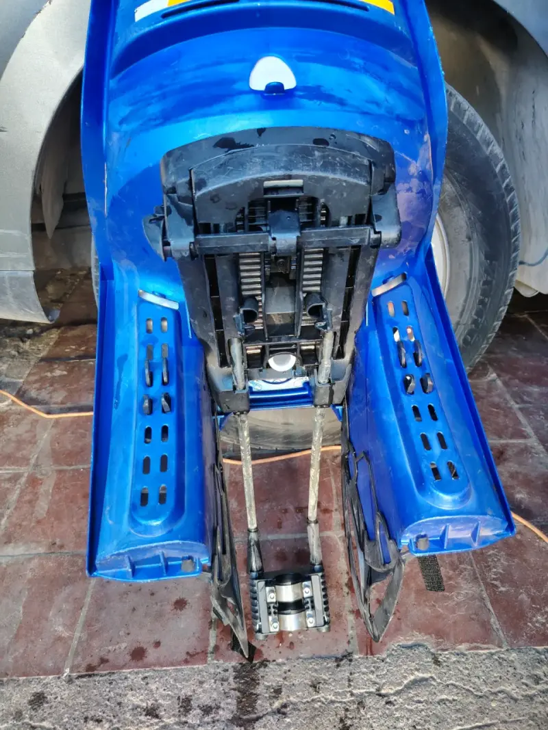 Silla para bicicleta Hamax azul - 4