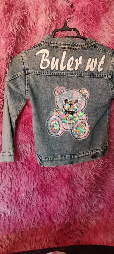 Chaqueta de mezclilla clara - miniatura 2