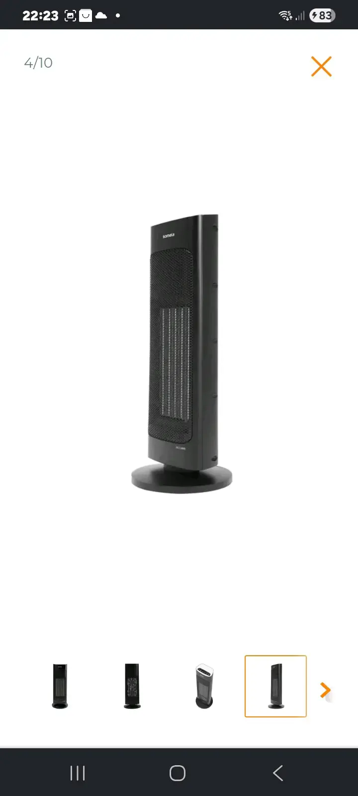 Calefactor torre digital - 3