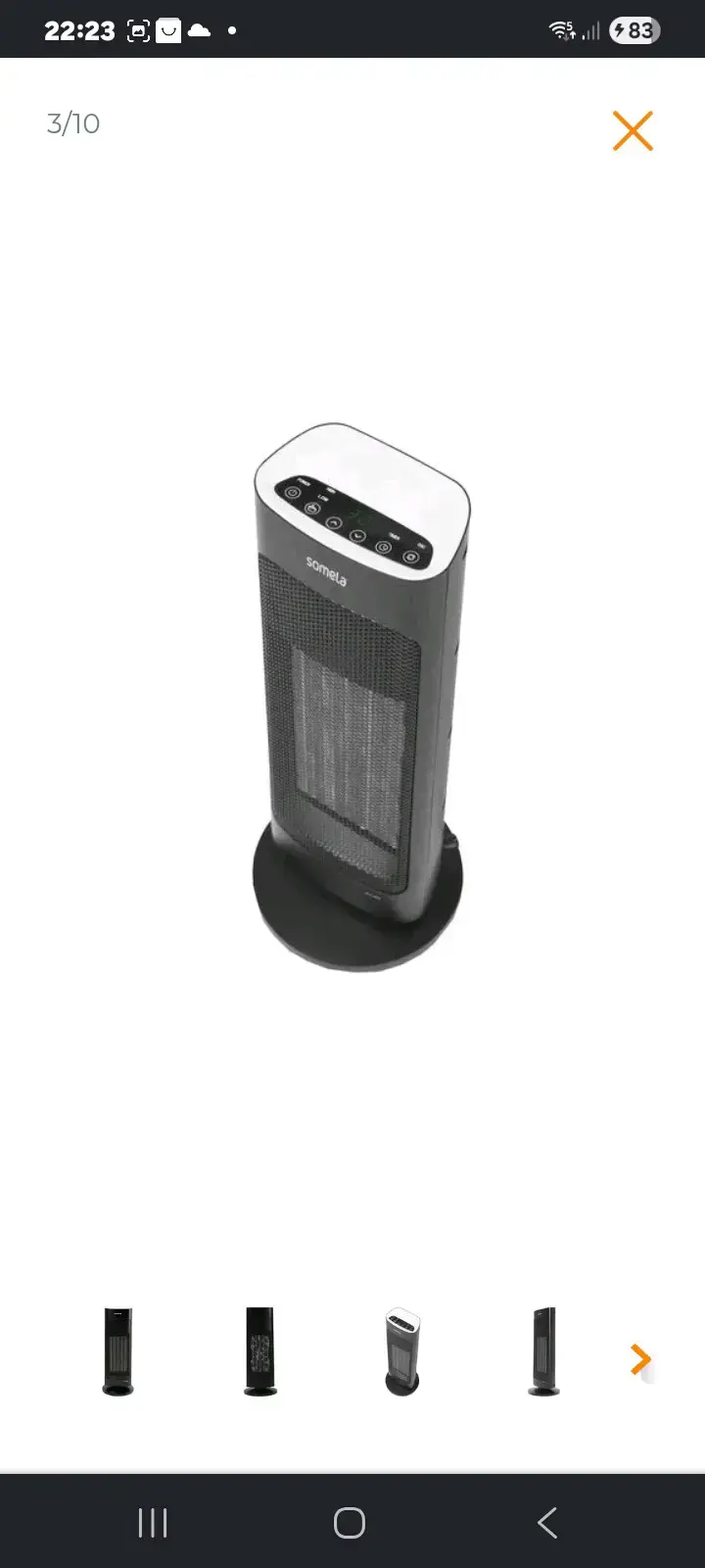 Calefactor torre digital - 4