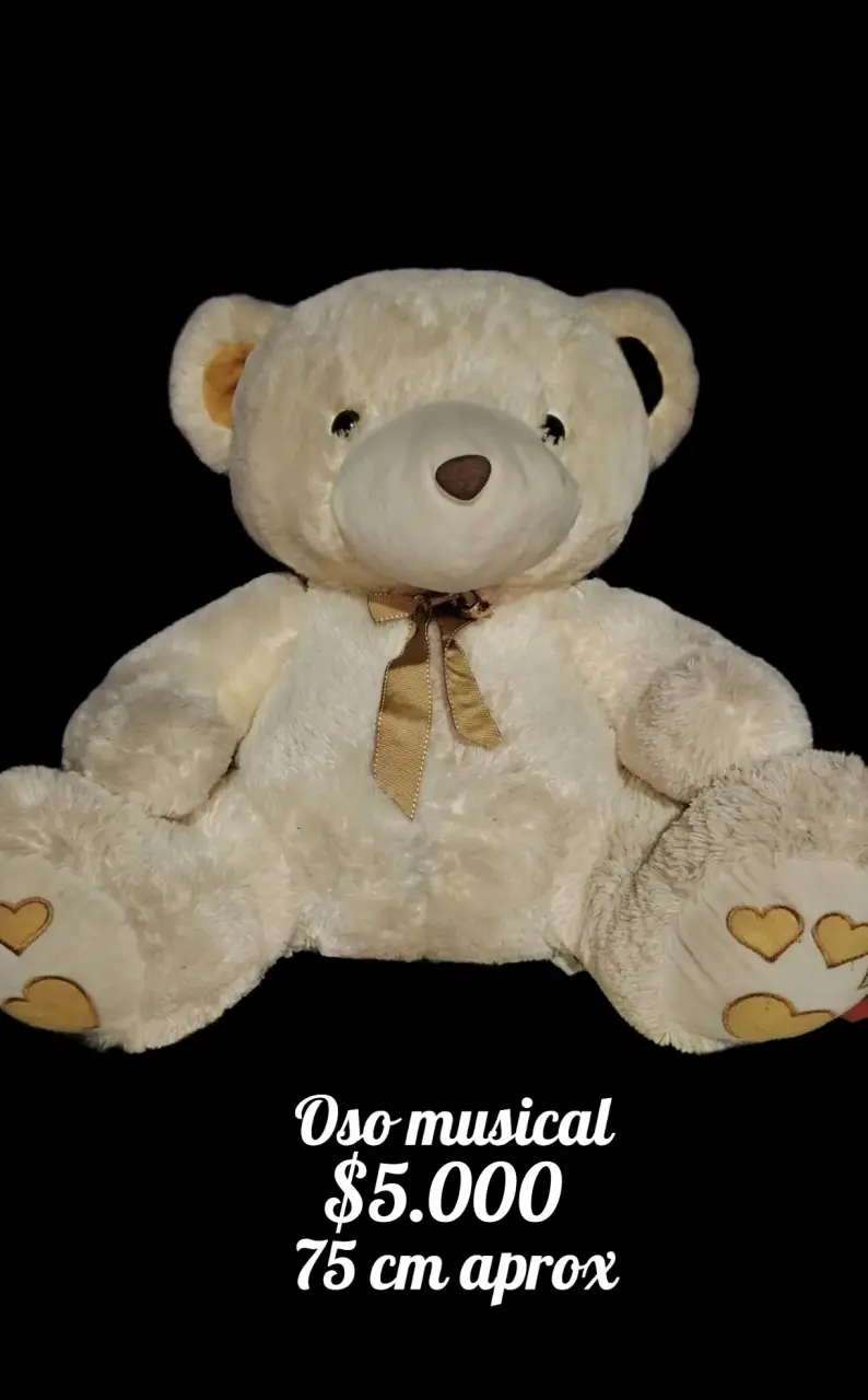 Oso de peluche musical
