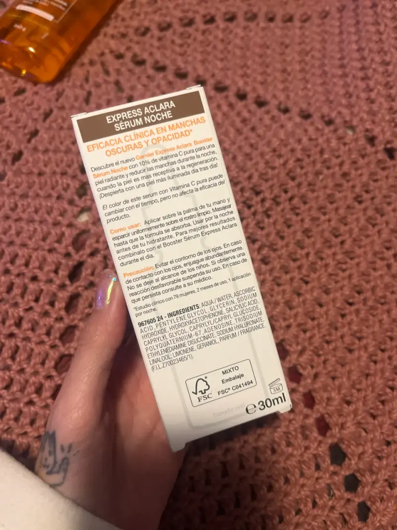 Sérum Noche Vitamina C Garnier - 2