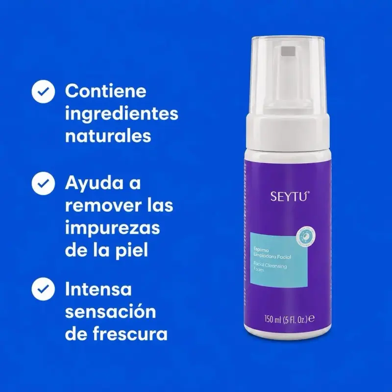Espuma Limpiadora Facial Seytú
