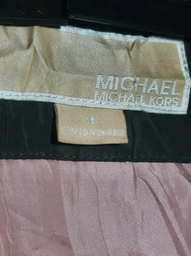 Michael kors-Parka verde con capucha de pelo - 2