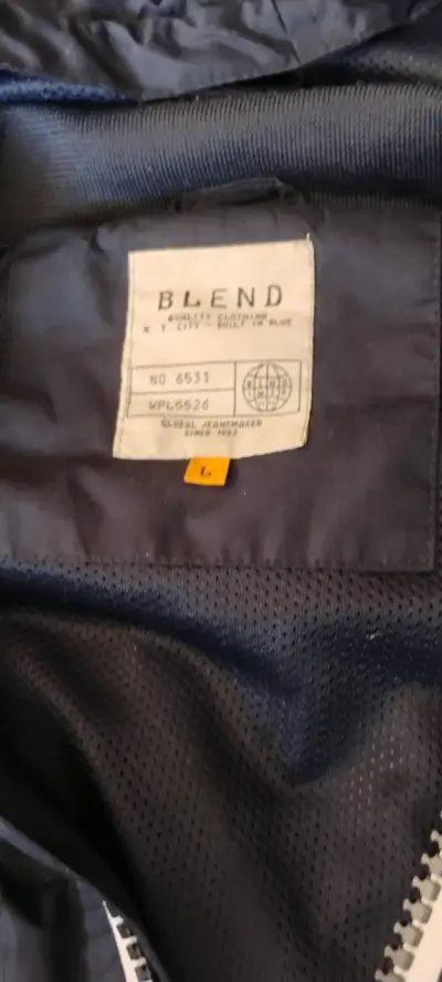 Cortavientos impermeable blend talla L - miniatura 3