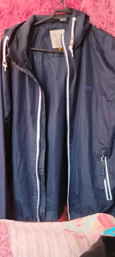Cortavientos impermeable blend talla L - miniatura 4
