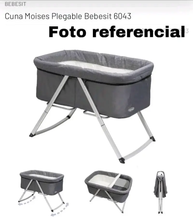 Cuna moisés plegable Bebesit