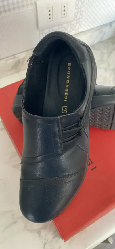 Zapatos negros Bruno Rossi - miniatura 1