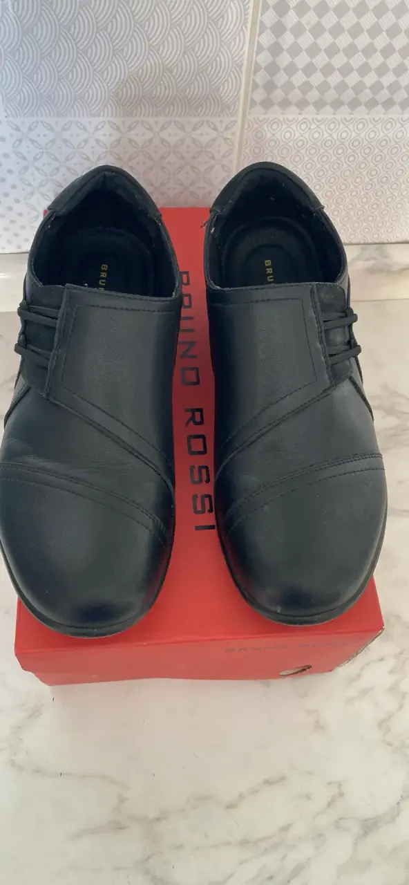Zapatos negros Bruno Rossi - 2