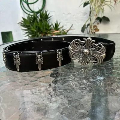 Cinturón Chrome Hearts-120 CM - miniatura 1