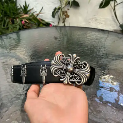 Cinturón Chrome Hearts-120 CM - miniatura 2