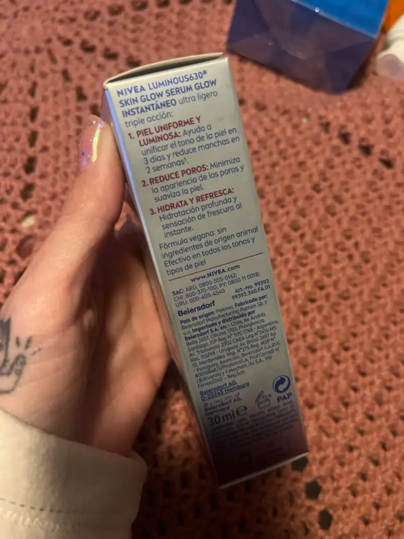 Sérum Glow Nivea Luminous Skin - 3