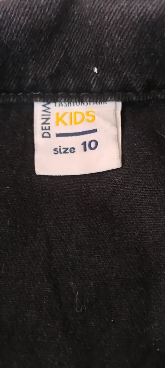 Chaqueta de mezclilla para niña talla 10 - 3