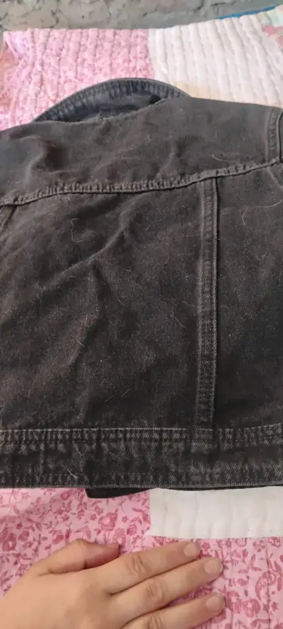 Chaqueta de mezclilla para niña talla 10 - miniatura 4