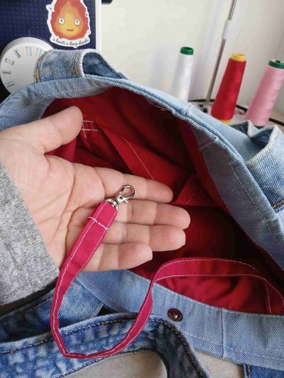 Bolso de mezclilla con diseño - miniatura 3