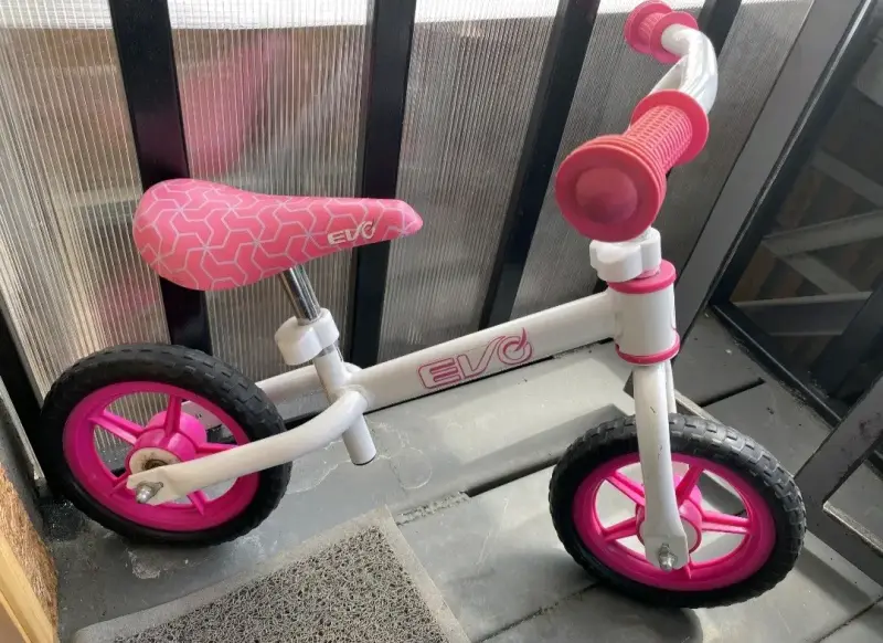 Bicicleta sin pedales EVO rosa - 2
