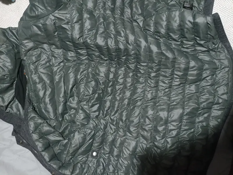 Parka gris oscuro con capucha - 6
