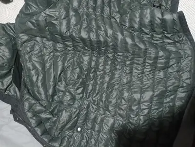 Parka gris oscuro con capucha - miniatura 6