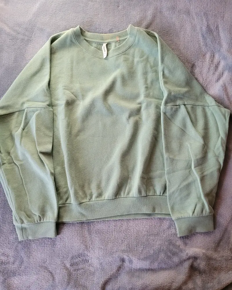 Polerón verde unisex