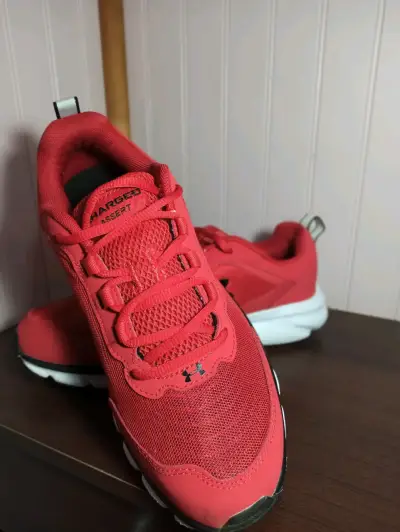 Zapatillas rojas deportivas unisex - miniatura 3