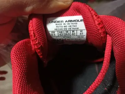 Zapatillas rojas deportivas unisex - miniatura 4