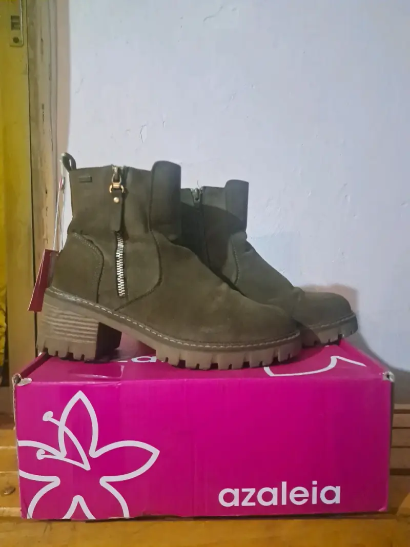Botines azaleia color café - 1