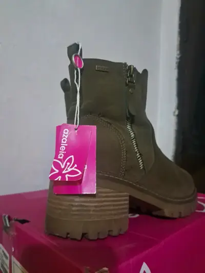Botines azaleia color café - miniatura 2