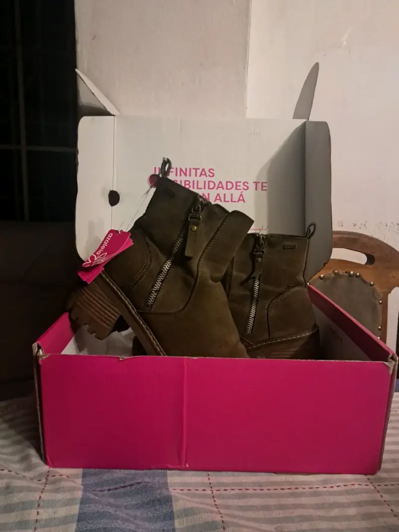 Botines azaleia color café - 3