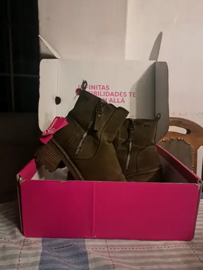 Botines azaleia color café - miniatura 3