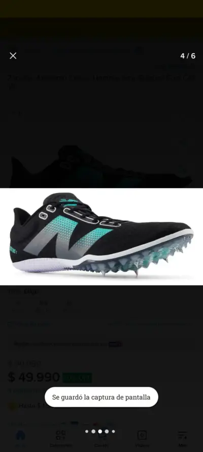 Zapatos de atletismo New Balance - miniatura 1