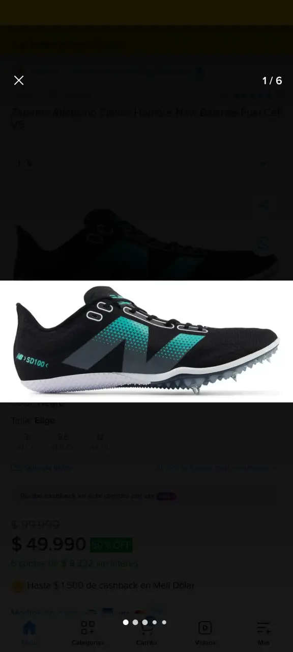 Zapatos de atletismo New Balance - 4