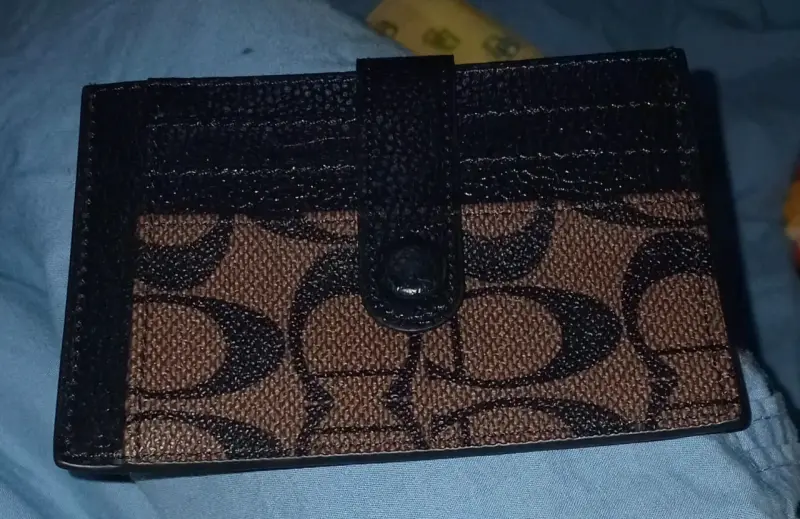 Billetera Coach estampada 5g