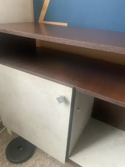 Mueble de almacenamiento marrón - miniatura 1