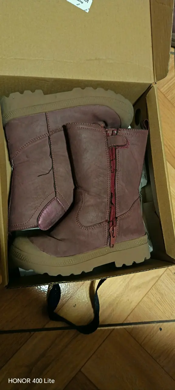 Botas conchevino de niña