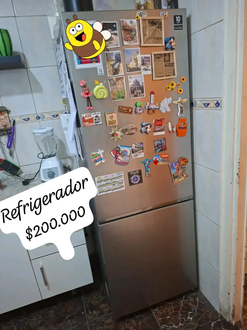 Refrigerador de acero inoxidable