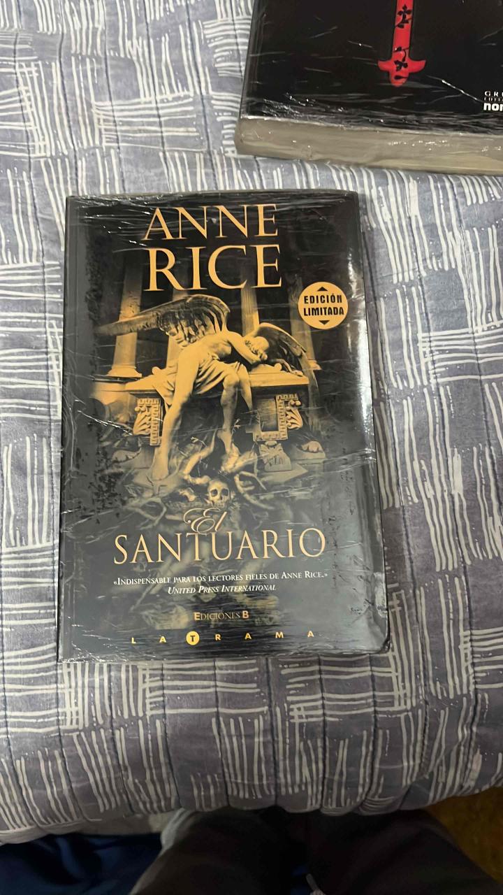 Libro El Santuario Anne Rice