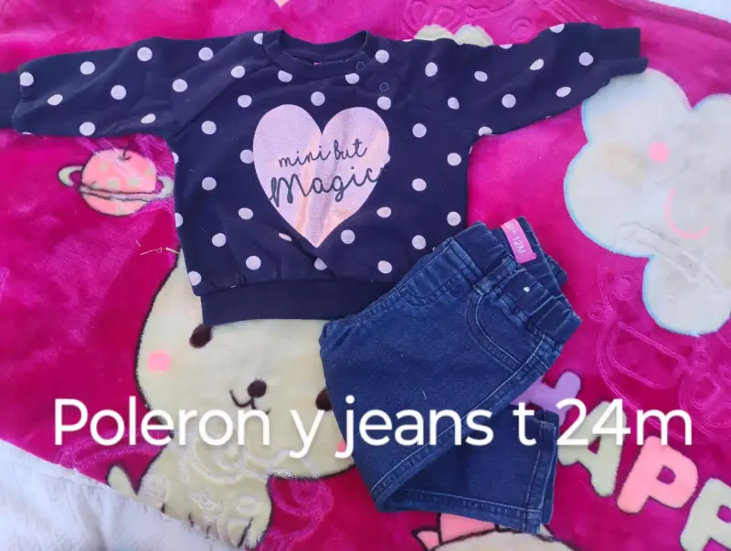 Conjunto chaqueta y jeans bebé - 2