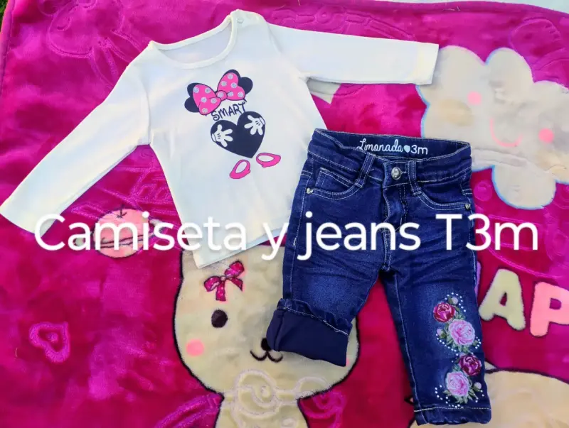 Conjunto chaqueta y jeans bebé - 3