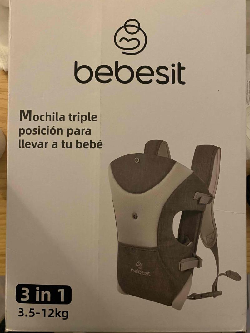 Mochila portabebé Bebesit 3 en 1