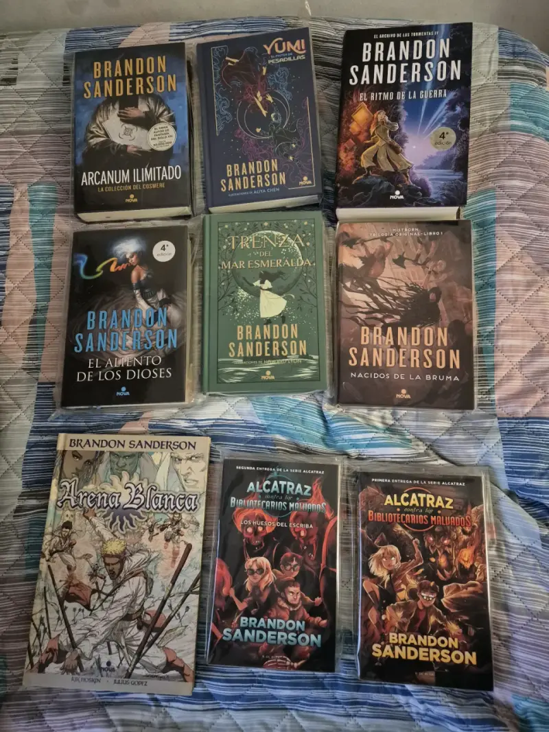 Pack de libros de Brandon Sanderson