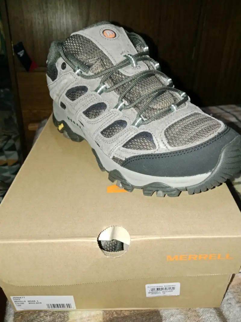 Zapatillas Merrell Gris para Senderismo