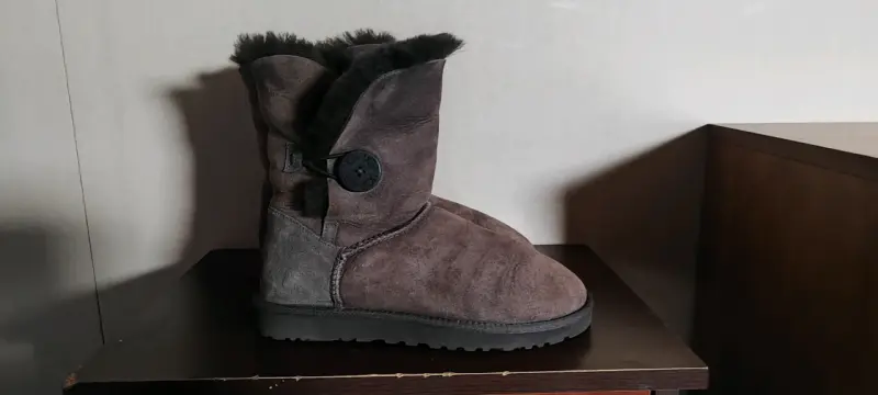 Botas de abrigo marrones con forro - 1
