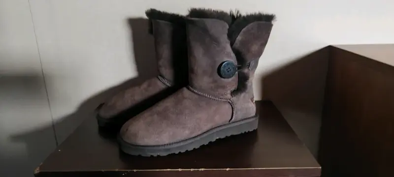 Botas de abrigo marrones con forro - 5