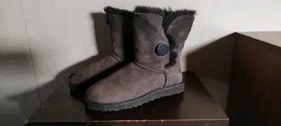 Botas de abrigo marrones con forro - miniatura 5