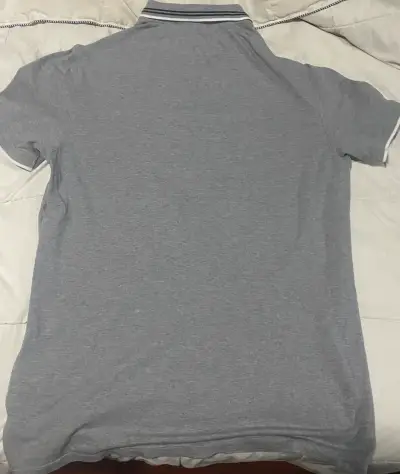 Polera polo gris CK - miniatura 3