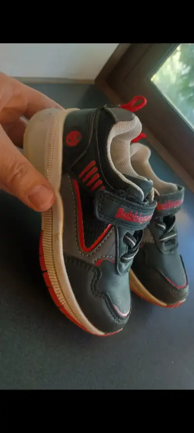 Zapatillas Bubblegummers niño negro num 23 - miniatura 2