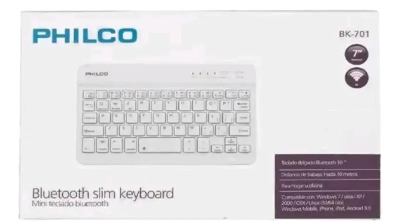 Teclado Bluetooth Philco BK-701