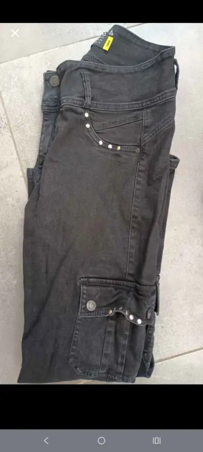 Pantalones cargo negros Mossimo - miniatura 2